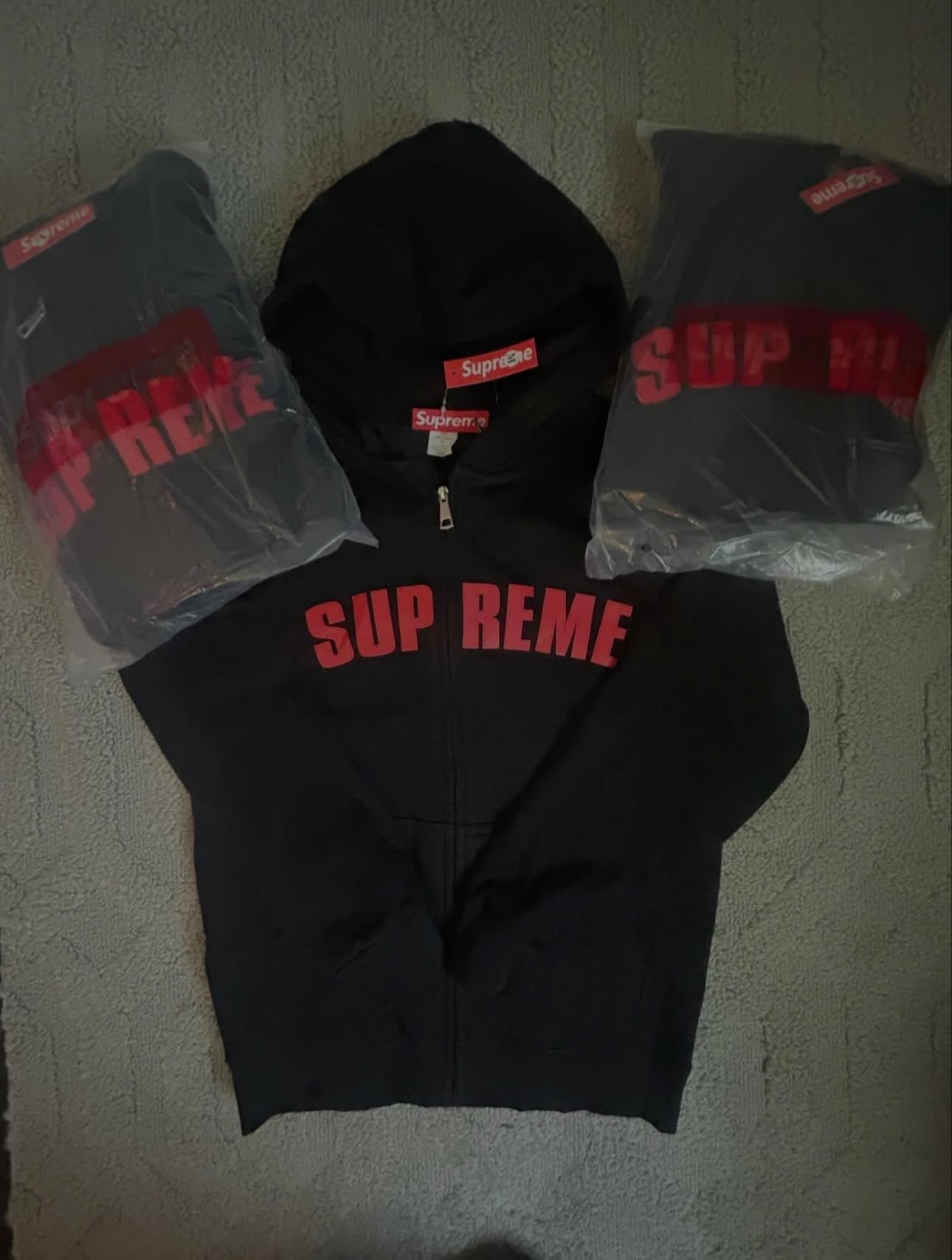 Supreme zipups